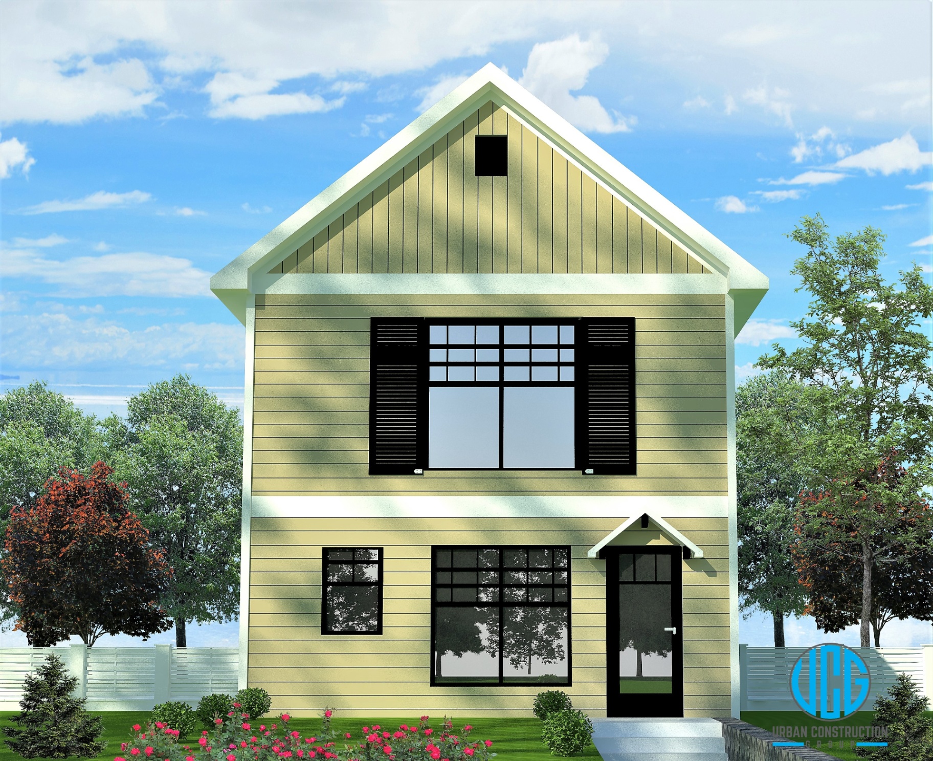 Westbrook Model — new construction home rendering